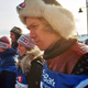Mushers wait at the starting line in Alta.